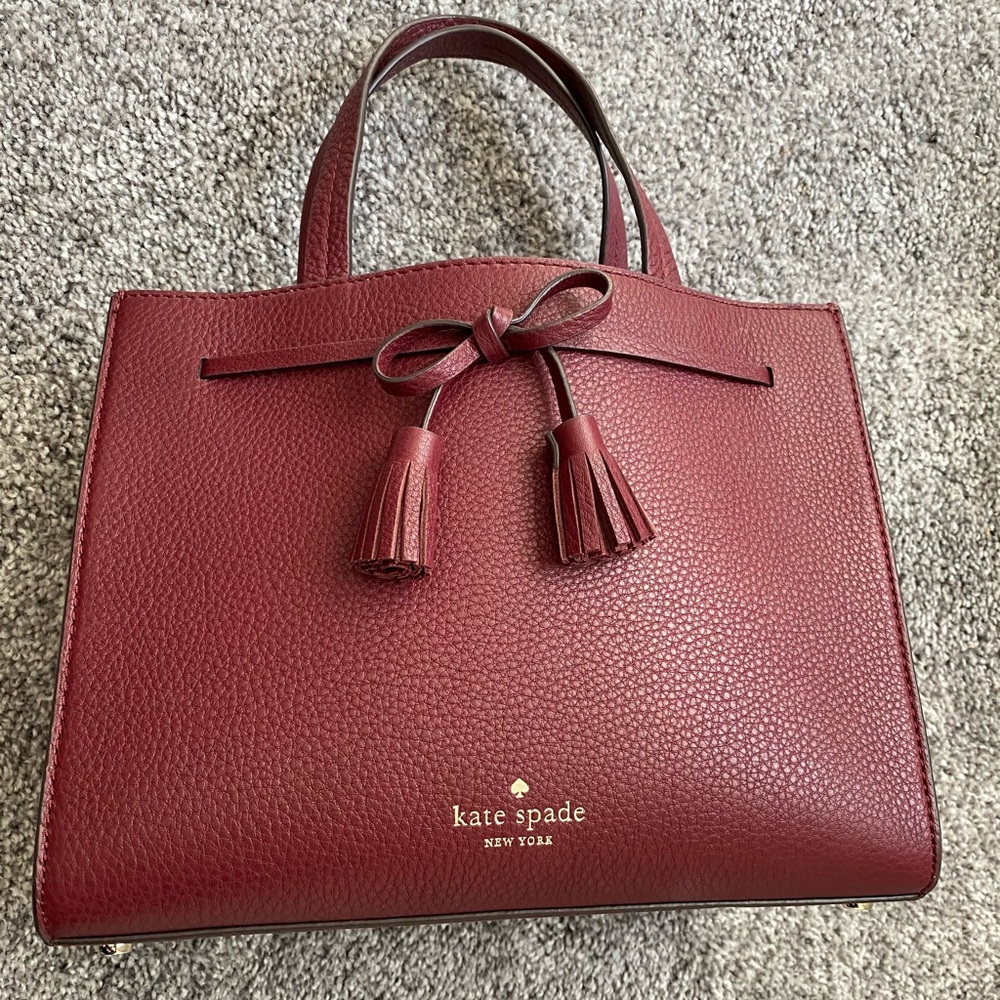 Kate Spade tassel tote